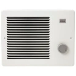 Broan® 170 Fan-Forced Wall Heater, 1707/3413 Btu/Hr, 120 To 240 VAC, 4.16/8.33 A, 60 Hz, 1000 W