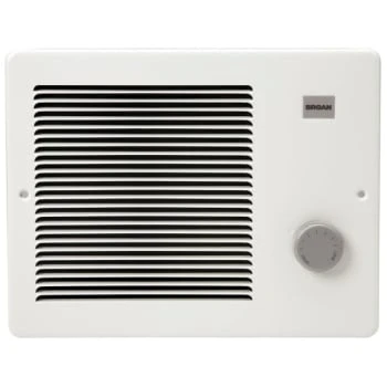 Broan® 170 Fan-Forced Wall Heater, 1707/3413 Btu/Hr, 120 To 240 VAC, 4.16/8.33 A, 60 Hz, 1000 W 1 Broan® 170 Fan-Forced Wall Heater, 1707/3413 Btu/Hr, 120 To 240 VAC, 4.16/8.33 A, 60 Hz, 1000 W