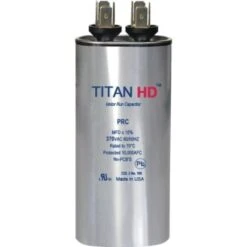 Packard Titan Hd Run Capacitor 60 Mfd 370 Volt Round, Box Of 5