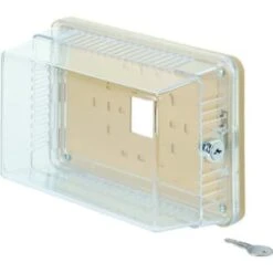 GENERIC Large Clear Plastic Thermostat Guard