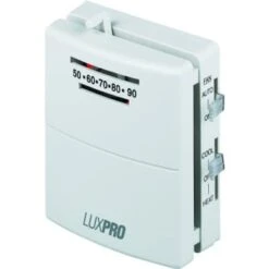 Lux® 24 Volt Snap Action Heat/cool Thermostat, 3w X 3-1/2"h