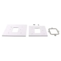 Honeywell Cover Plate Assembly, Used With Prestige 2 Wire Iaq Thermostat, White