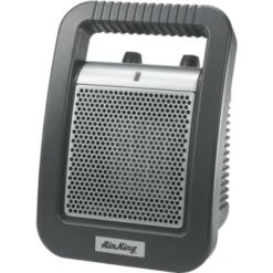 Air King 1,500-Watt Ceramic Portable Heater With Adjustable Thermostat