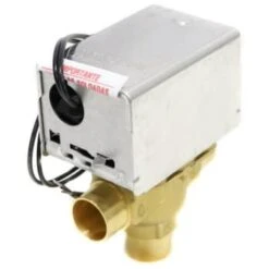 Honeywell Valve Zone 3 Way Divert 24vac 3/4" Sweat 24v Spring Return 18" Leads