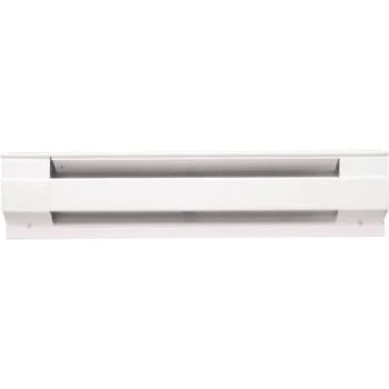 Cadet 48 In 1,000-Watt 120-Volt Electric Baseboard Heater In White 1 Cadet 48 In 1,000-Watt 120-Volt Electric Baseboard Heater In White