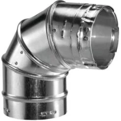 Duravent 5 In X 9.3 In Type-B 90-Degree Elbow For Chimney Pipe