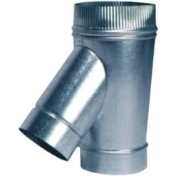 Master Flow 5 In X 5 In X 4 In 26-Gauge Flue Wye
