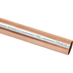 Mueller Streamline 1/2" Id X 20' Type L Hard Copper Tubing