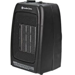 Comfort Zone Energy Save 1500-Watt Ceramic Space Htr W/ Thermostat & Fan