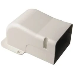 Diversitech 4"white Pvc Wall Penetration Cover For Mini-Split Line-Set
