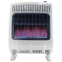 Heatstar 20000 Btu Vent-Free Bl Flme Natrl Gas Htr W/ Thermostat And Blwr